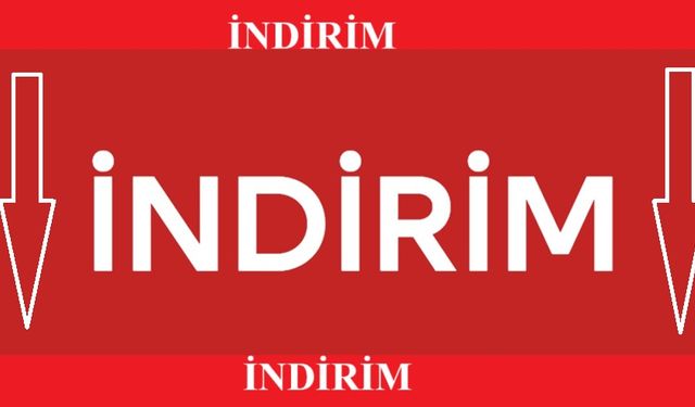 Bayram öncesi tek indirim ona geldi