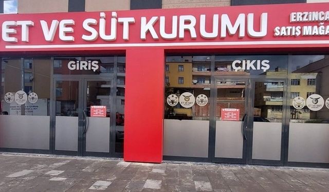 Erzincan'da Et ve Süt Kurumu'ndan bayram öncesi zam