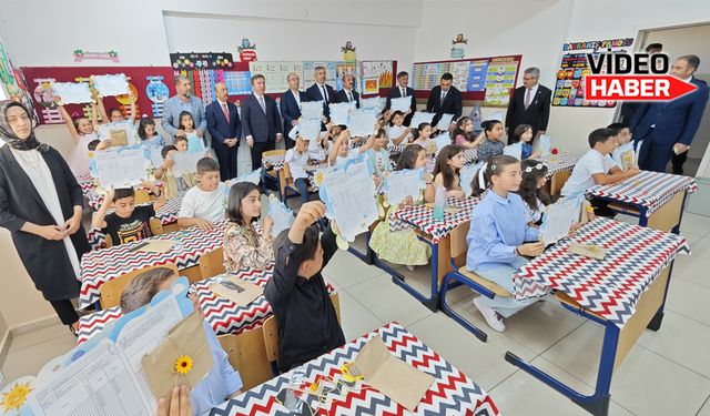 Erzincan’da 42 Bin  7 öğrenci karne aldı