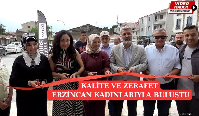 Erzincan’da moda sahnesine yeni oyuncu