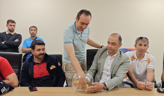 Voleybolda 2. Tur fikstürleri çekildi