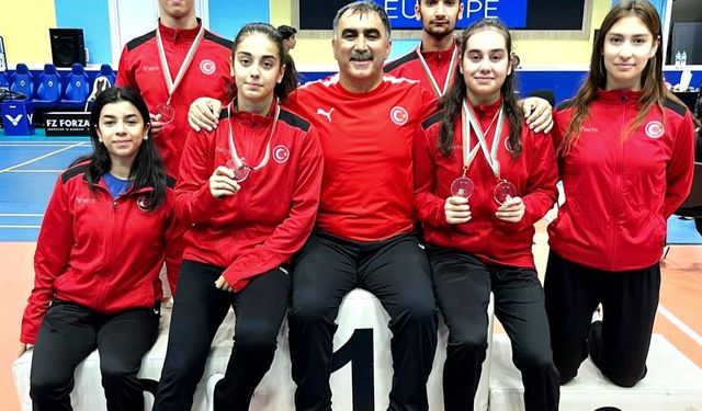 Erzincan Sporcular Avrupa Turnuvasında Fırtına Gibi Estiler