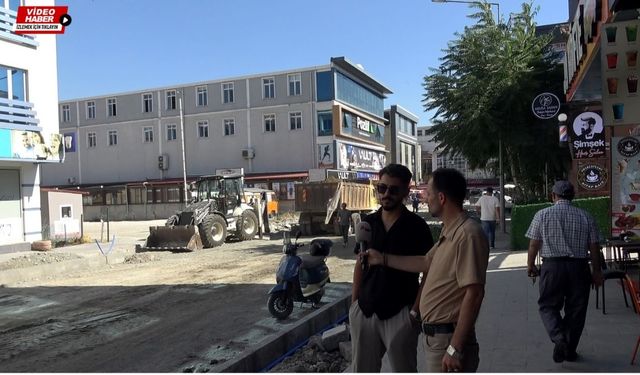 Erzincan esnafı çalışmaların bitmesini sabırsızlıkla bekliyor