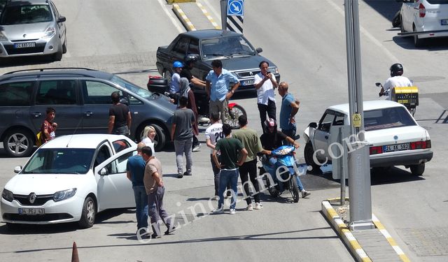 Erzincan'da trafik kazası meydana geldi