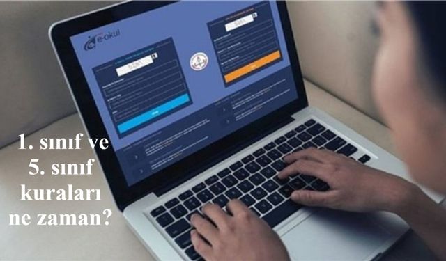 Okula başlayacak 1. sınıf ve 5. sınıf kuraları ne zaman?