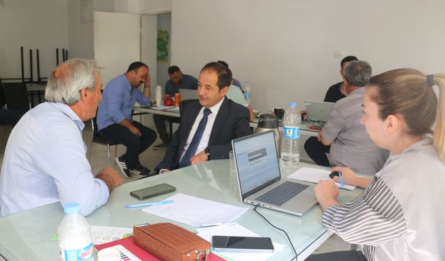 Erzincan'da çiftçiler akın akın Genel Tarım Sayımına destek veriyor...