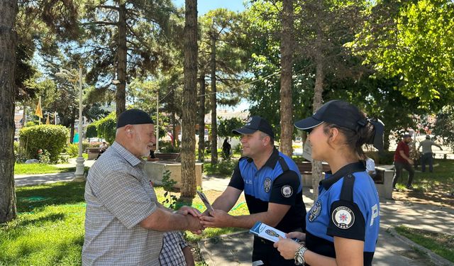 Erzincan Polisi adım adım uyarıyor....