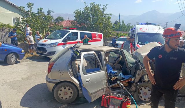 Erzincan’da talihsiz kaza: 1 ölü, 3 yaralı