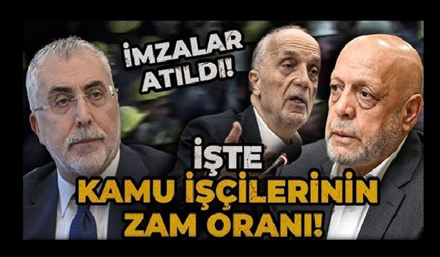 Son Dakika! Kamu işçisi zam oranları belli oldu