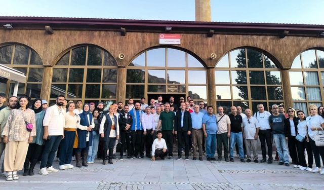 Kemah' da Okçuluk Müsabakasına katılan sporcular ağırlandı