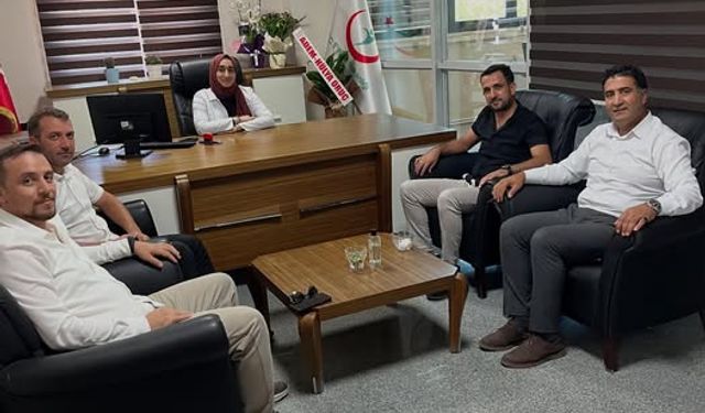 Erzincan’da sağlıkta yeni imza: Dr. Demirel’e makamında ziyaret