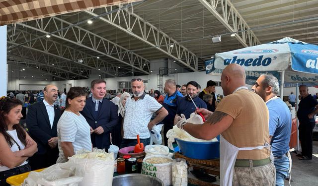 Vali Hamza Aydoğdu’dan Cumartesi Pazarı Ziyareti