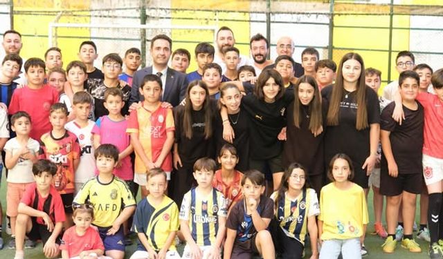 Erzincan’da 500 çocuk sporla yazı dolu dolu geçirdi