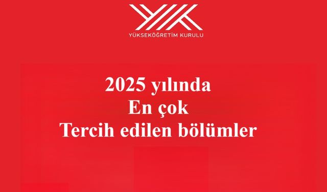 Devlet ve vakıf üniversitelerinde hangi bölümler tercih edildiği açıklandı