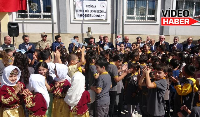 Erzincan’da 41 Bin 723 öğrenci ders başı yaptı
