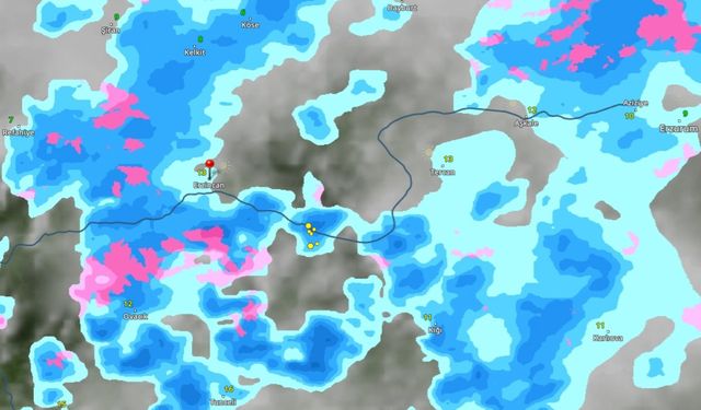 Meteoroloji Çarşamba günü için Erzincan'ı uyardı