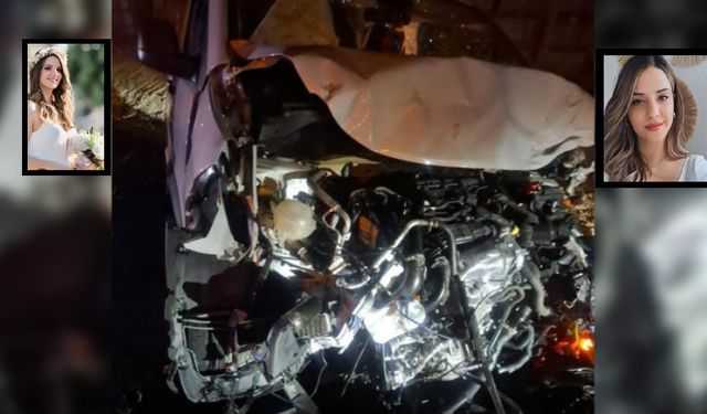 2 genç kadın kazada can verdi