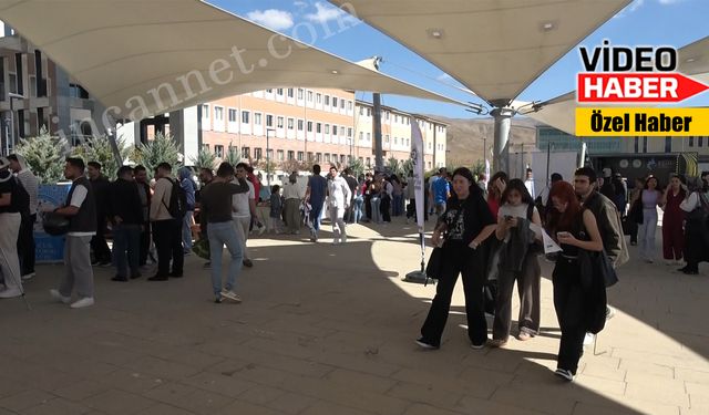 Erzincan’da üniversiteli öğrenciler kulüplerini tanıttı