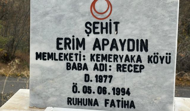 Kemah, Şehitlerini Dualarla Andı