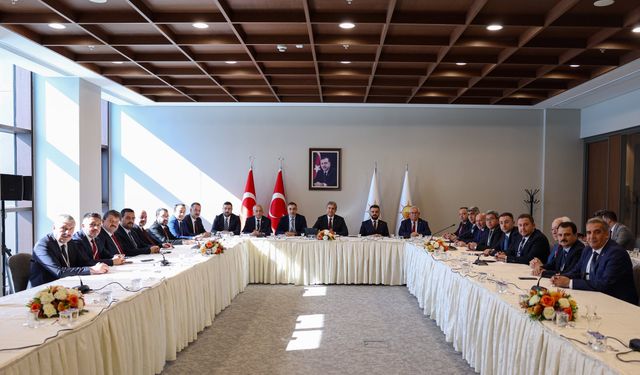 Erzincan Meclis Başkanı AK Parti Merkezinde...