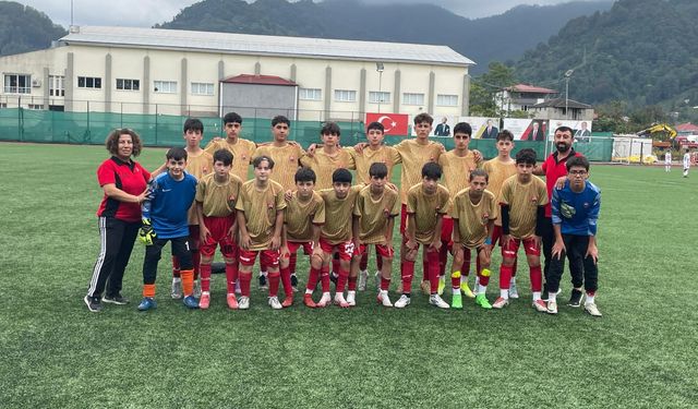 Anagold 24 Erzincanspor U14’ten farklı galibiyet!
