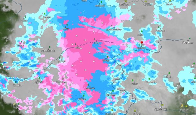 Erzincan bu üç güne dikkat! Sivas'tan yola çıktı