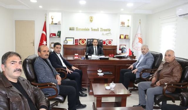 TOÇBİR-SEN’den Tarım Müdürlüğüne önemli ziyaret