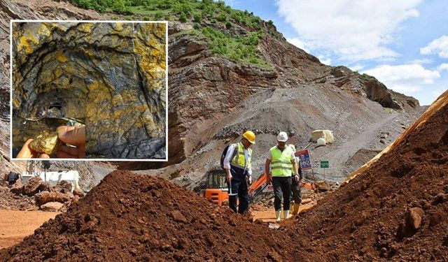 Sivas'ta milyarlarca liralık altın rezervi keşfedildi