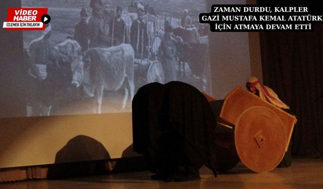Erzincan’da “Dirilişinin Adı Mustafa Kemal” Oratoryosu ayakta alkışlandı