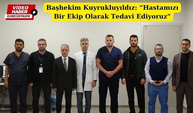 Erzincan'da Gonca Küçüker için Mengücek Gazi Hastanesi doktorları seferber oldu