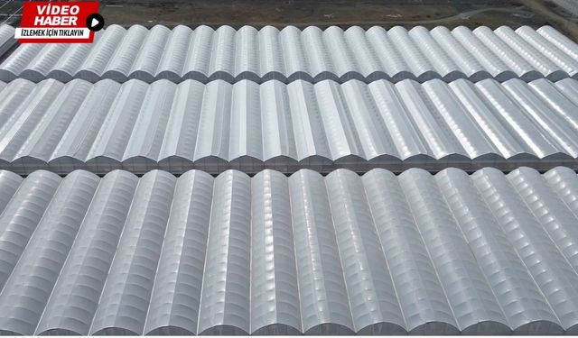 Erzincan’ın dev sera projesinde sona yaklaşıldı