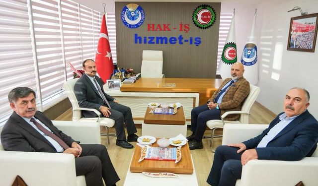 Başkan Aksun’dan Harun Mutlu’ya güven vurgulu ziyaret!