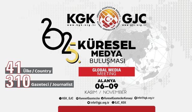 KGK’ nın “5. Küresel Medya Buluşması” Alanya’da başlıyor