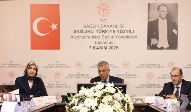 Bakan Memişoğlu başkanlığında “Sağlıklı Türkiye Yüzyılı” toplantısı!