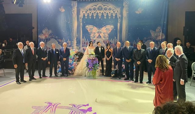 Binali Yıldırım, Kılıçdaroğlu, Perinçek, Soylu düğünde bir araya geldi