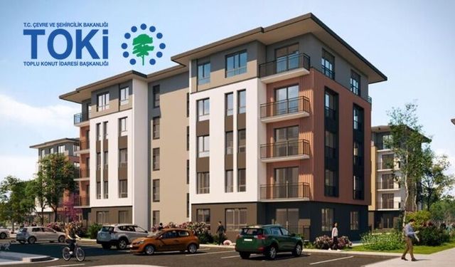 TOKİ taksitle 246 konut ve 80 işyeri satacak