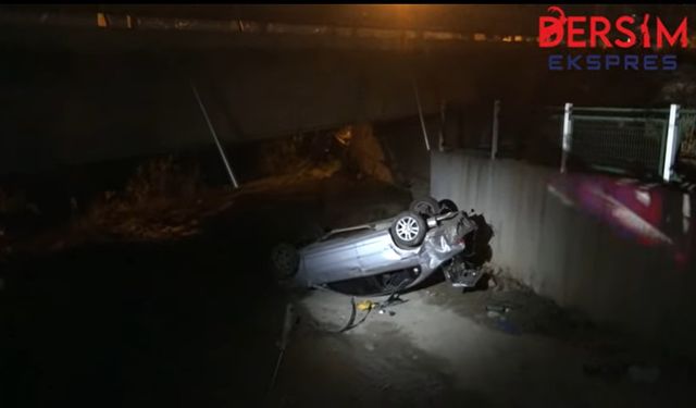 Tunceli Erzincan karayolunda kaza: Uzman çavuş hayatını kaybetti