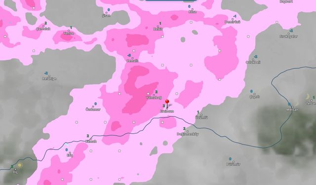Erzincan kara kavuşuyor. Meteoroloji bu illeri uyardı