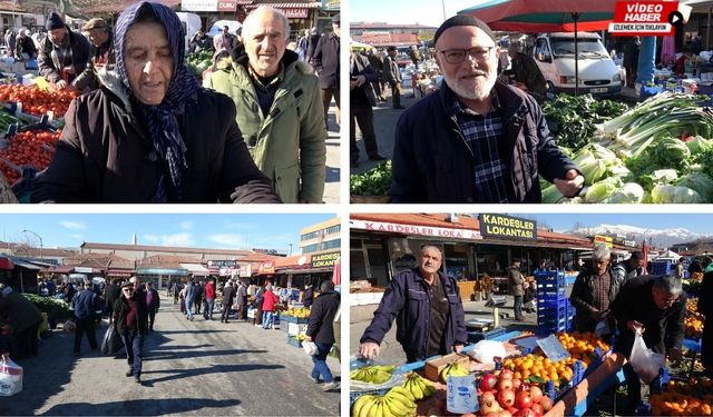 Erzincan Köylü Pazarı’nda fiyat tartışması