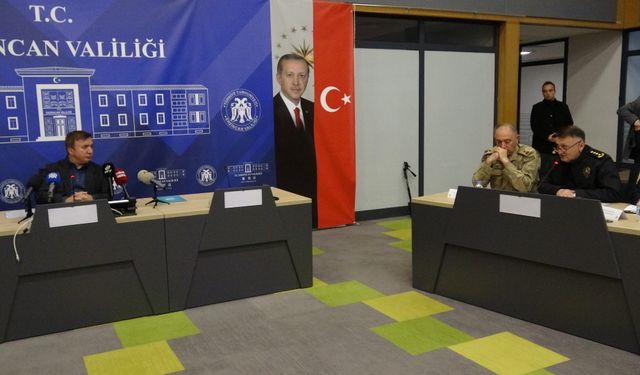 Erzincan'da Sakaltutan ve Ahmediye geçidinde özel önlem