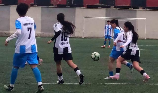 Kadınlar liginde Erzincan puansız kapattı