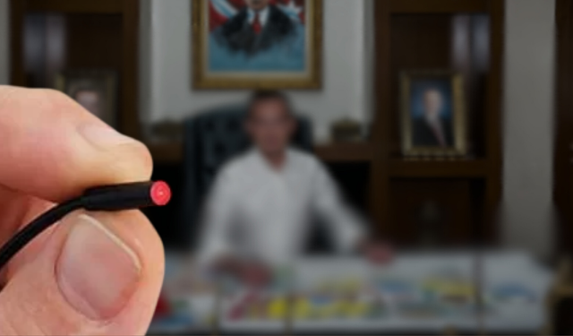 Belediye Başkanının Odasında Dinleme Cihazı Bulundu