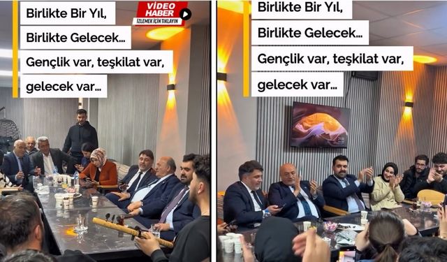 Milletvekili Karaman ve Başkan Kabadayı gençlerle Türkü söyledi