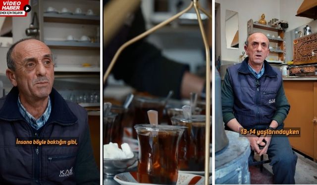 Erzincan’da 30 yıllık emek: Bir bardak çaya sığan ömür