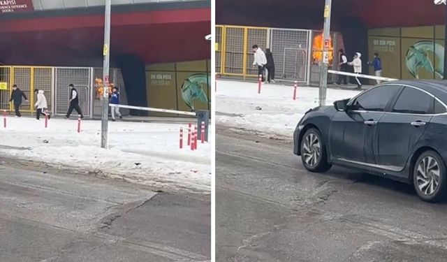 Erzincan’da maç sonrası stadyum dışında panik