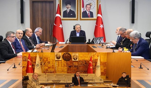 Bakan Yerlikaya Başkanlığında kritik zirve