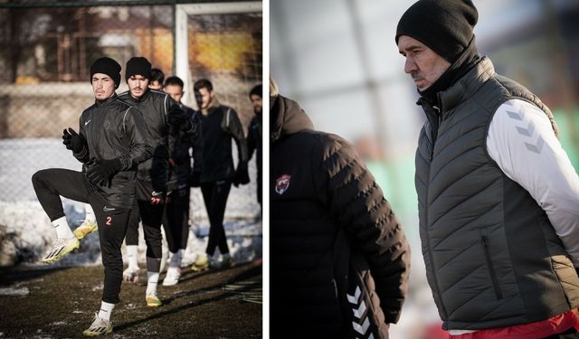 Soğuk dinlemediler, hedefe kilitlendiler! 24 Erzincanspor’da ikinci yarı mesaisi başladı