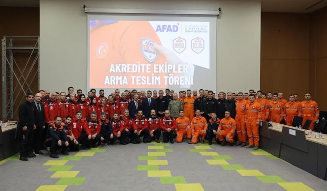 Erzincan’da Afetlere Karşı Çelikten Kalkan: İki Ekip Akredite Oldu!
