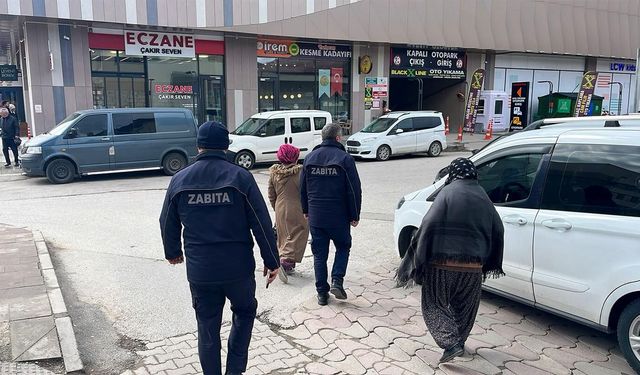 Erzincan’da Dilencilere Operasyon: 23 Kişiye Ceza