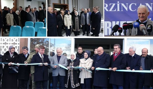 Erzincan’da Bugünkü değeri 750 milyon Tl olan kompleksin açılışı yapıldı
